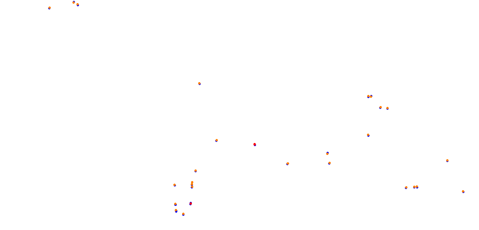 Okayama Grand Prix collisions