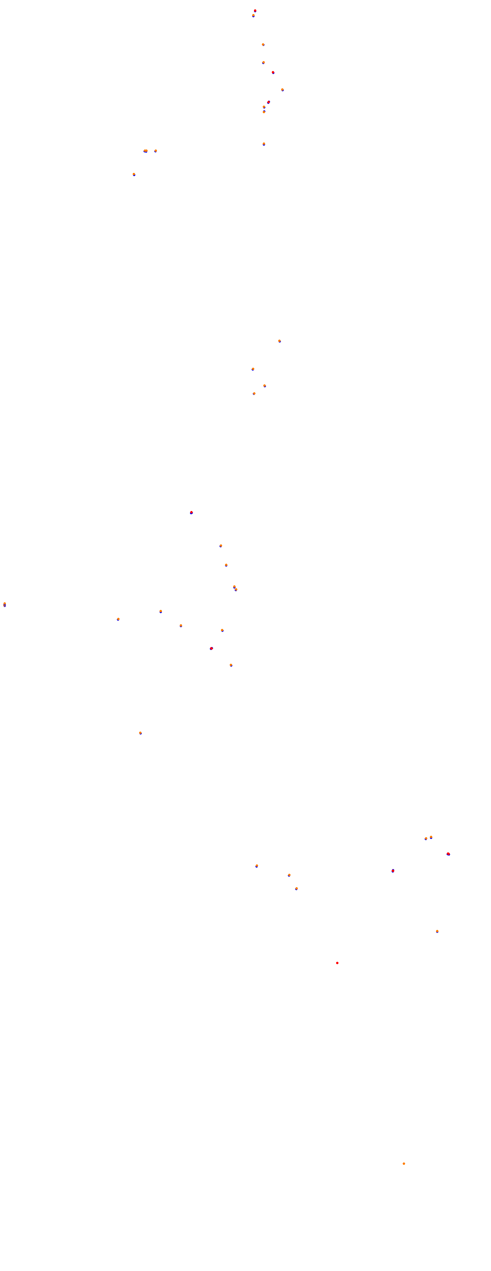 Nurburgring - GP (Formula) OSRW collisions