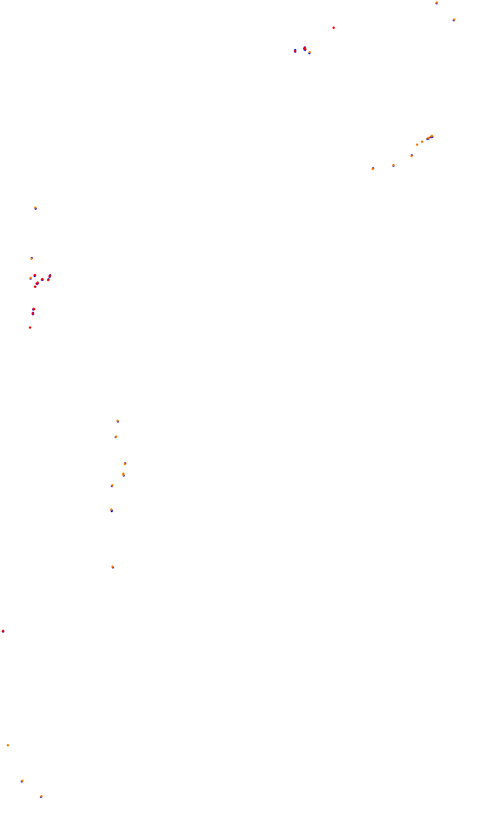 Monza OSRW collisions