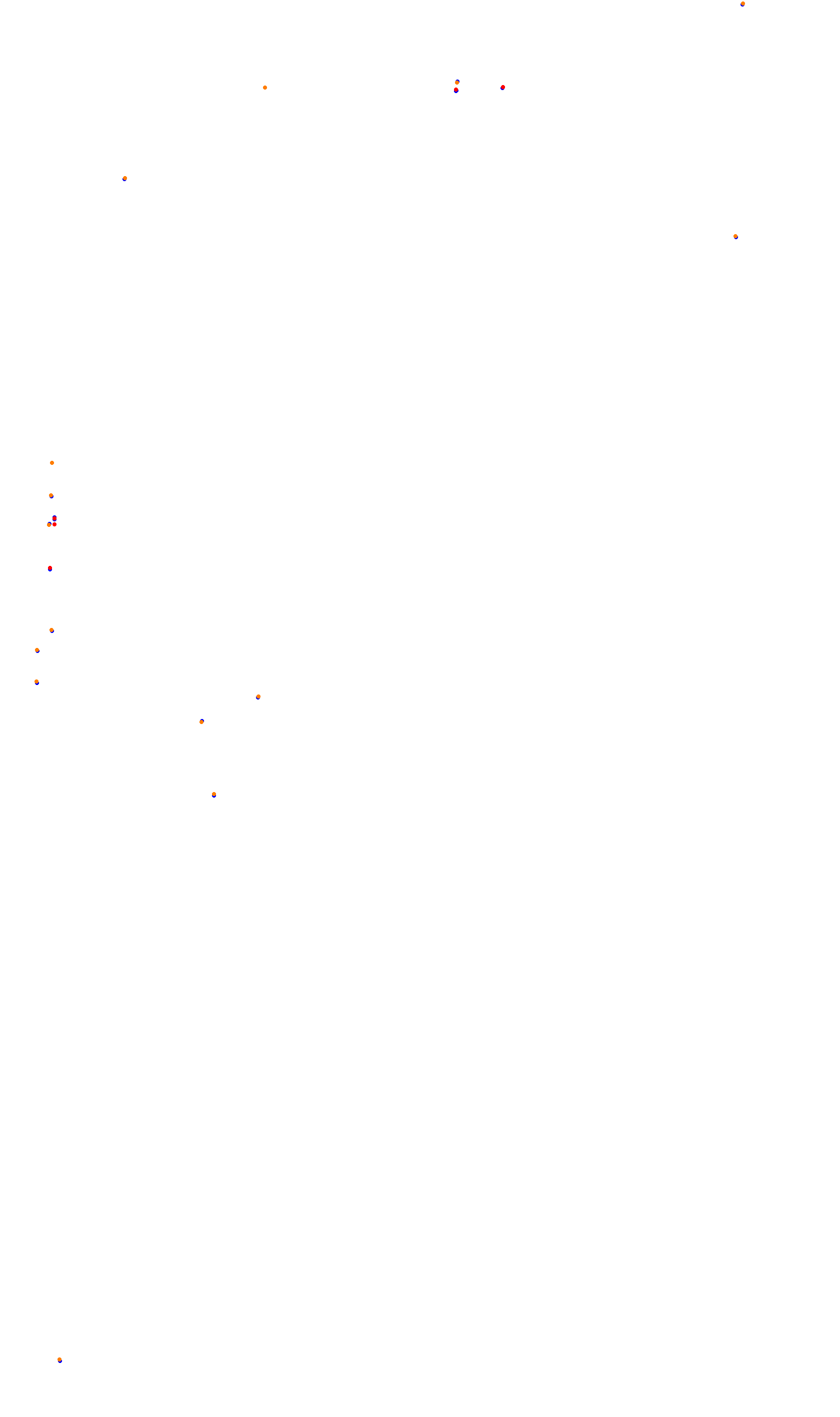Monza collisions