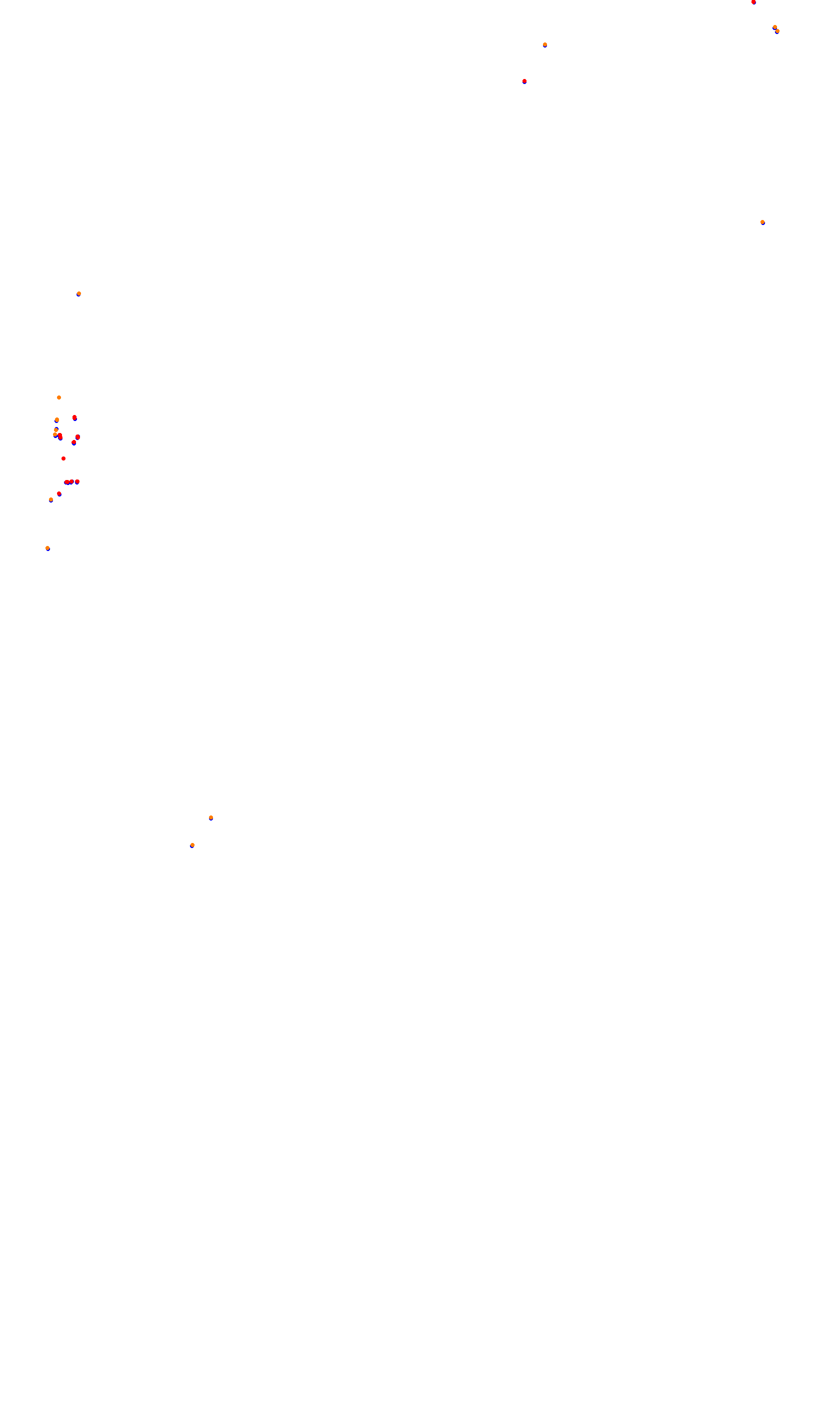 Monza collisions