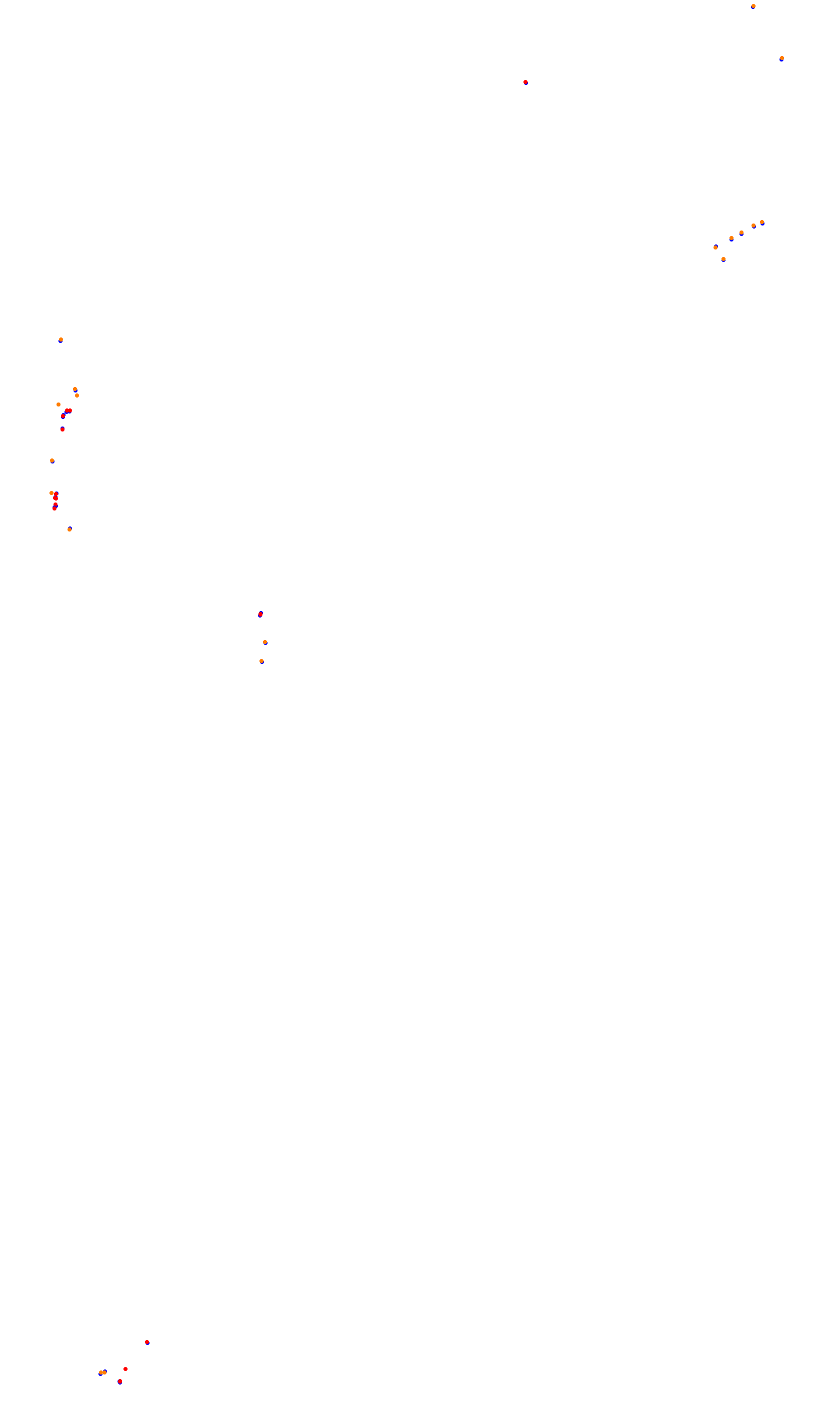 Monza collisions